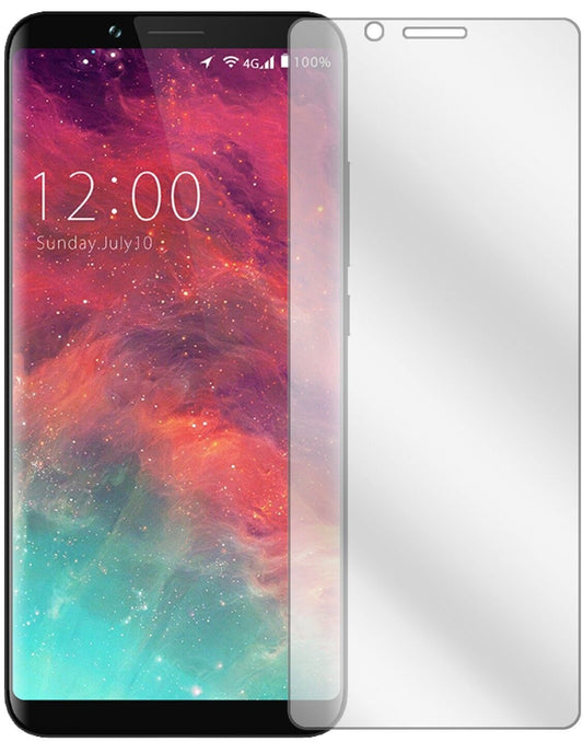 Klare Displayschutzfolie von dipos passend für Umidigi S2 Lite, präziser Zuschnitt und blasenfrei montiert