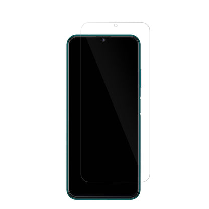 PhilipsS706 mit aufgebrachter dipos Displayschutzfolie, glasklare Darstellung ohne Einschränkungen