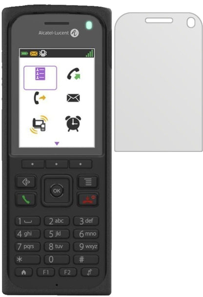 Matte Displayschutzfolie von dipos passend für Alcatel 8262EX, präziser Zuschnitt und blasenfrei montiert