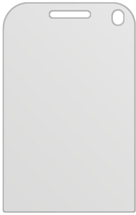 dipos Displayschutz für Alcatel 8262EX, mattierte Oberfläche, geringe Dicke und perfekte Passform