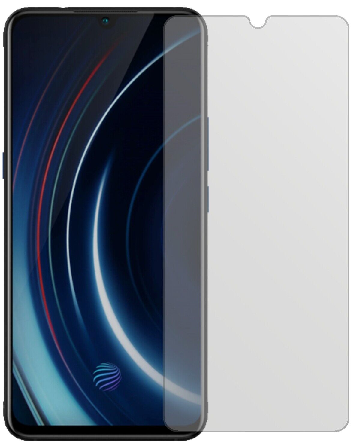 1x Schutzfolie matt für Vivo IQOO Display-Schutzfolie