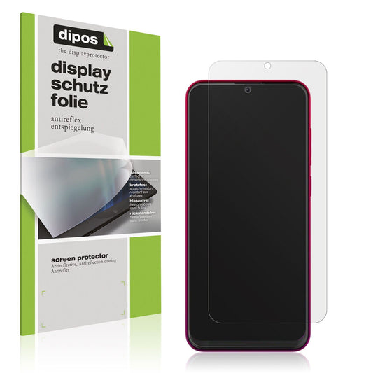 Matte Displayschutzfolie von dipos passend für WALTON Primo RM4, präziser Zuschnitt und blasenfrei montiert