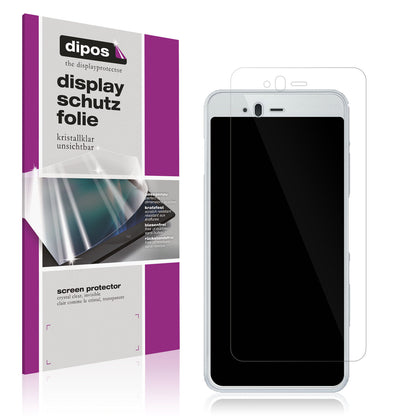 5x Schutzfolie klar für Fujitsu Arrows Be F-04K Display-Schutzfolie