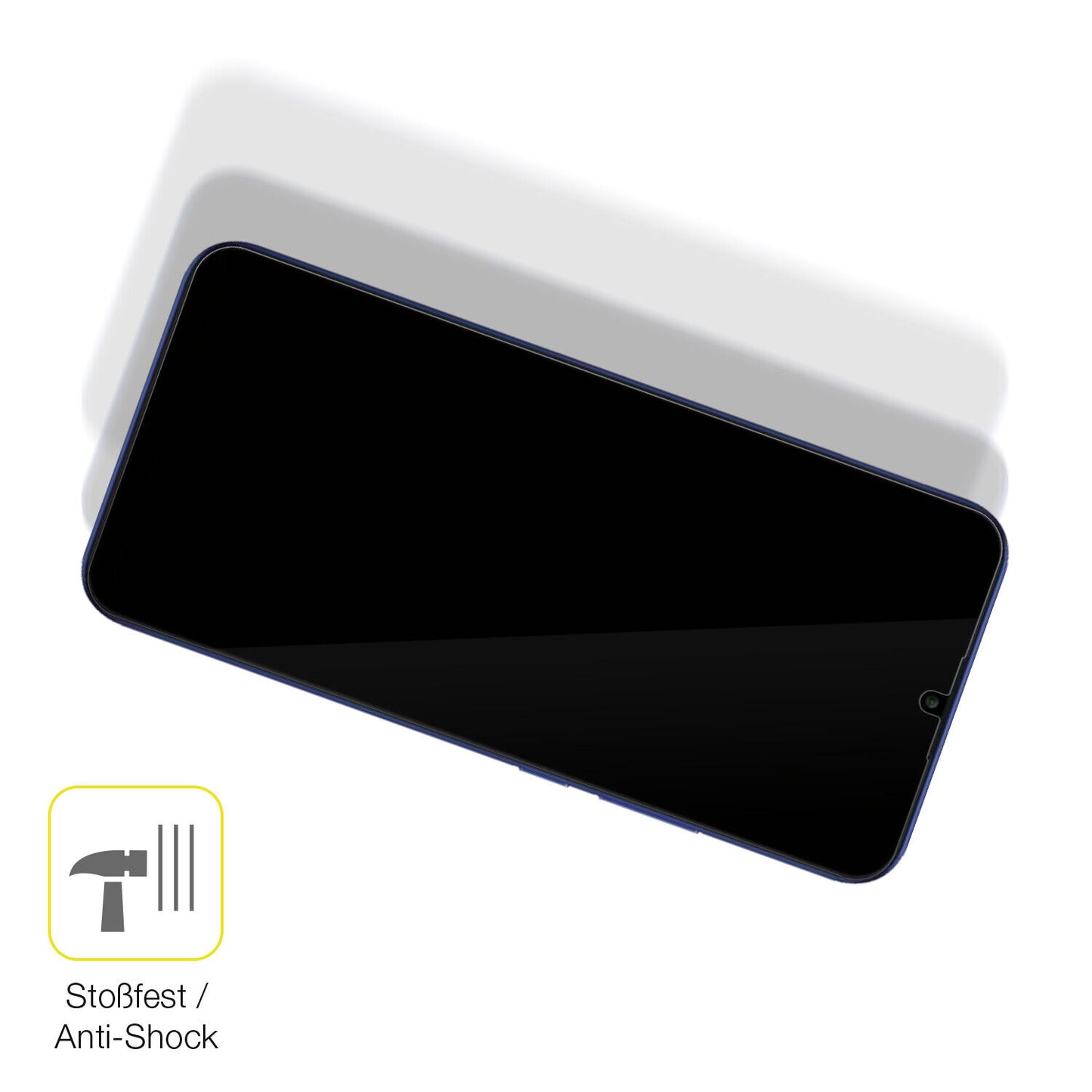 1x 3D Full Cover Schutzfolie für General Mobile GM 21