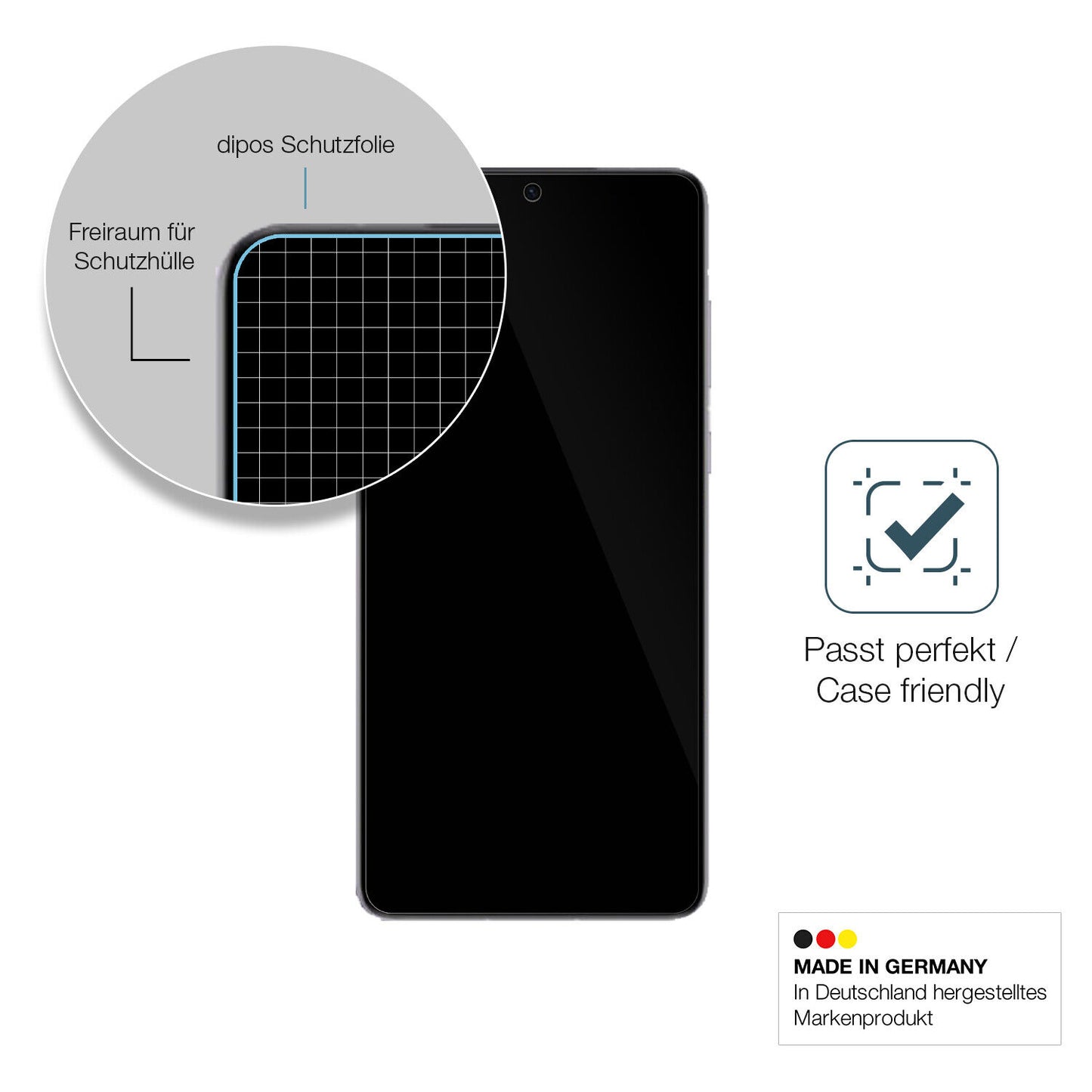 1x 9H Schutzfolie für Huawei Mate 50E Panzerfolie