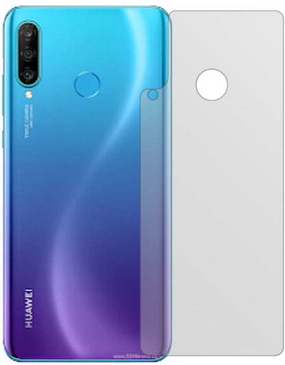 1x Schutzfolie matt für Huawei P30 Lite Rückseite Display-Schutzfolie