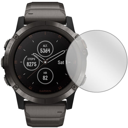 5x Schutzfolie klar für Garmin fenix 5 Plus (47mm) Display-Schutzfolie