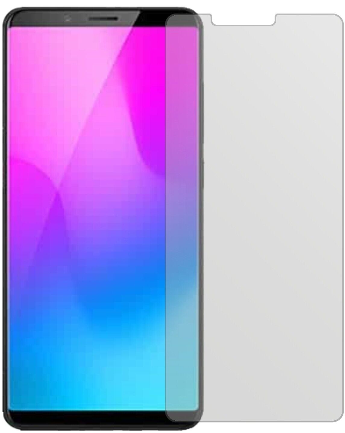 5x Schutzfolie matt für ZTE Nubia M3 Display-Schutzfolie