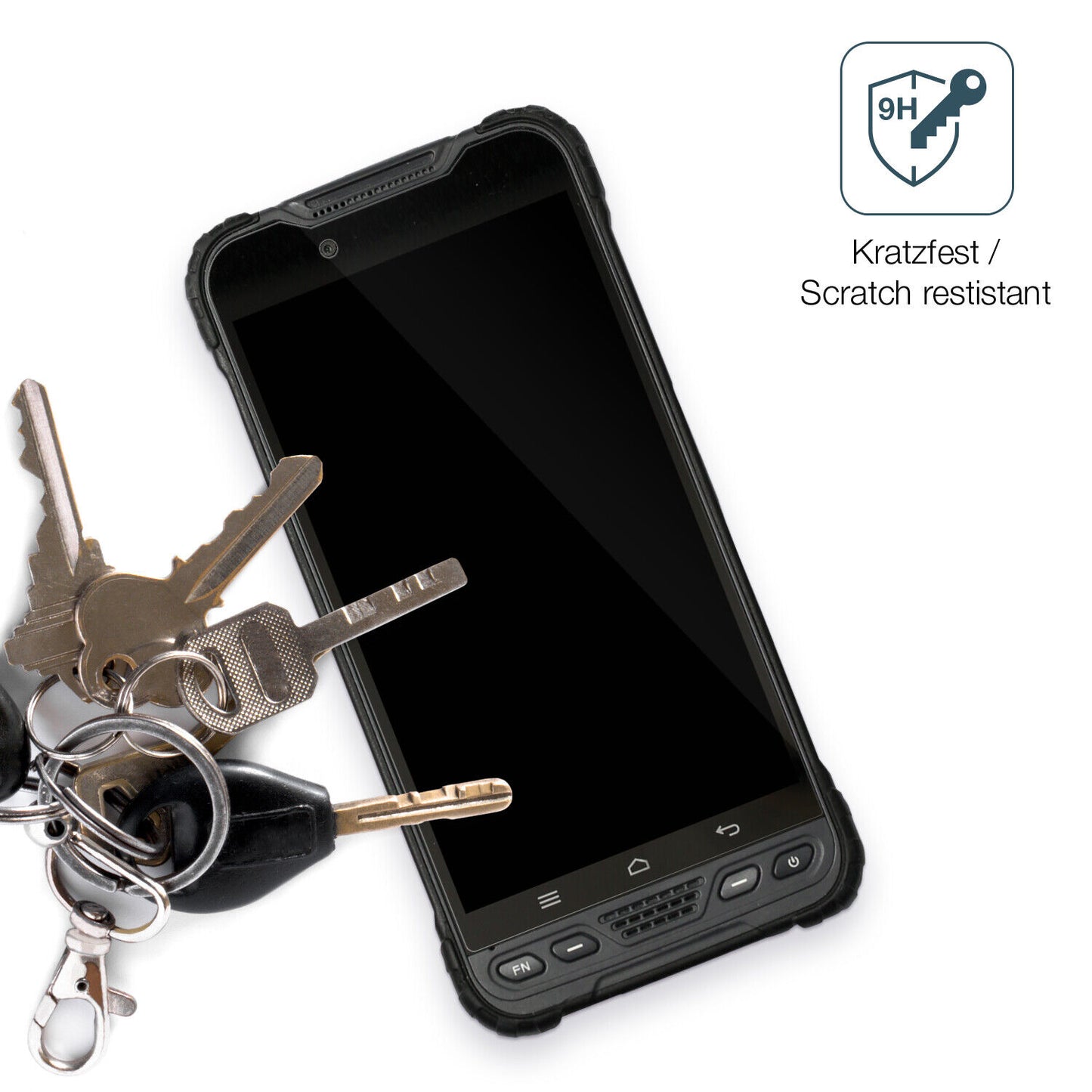 1x 9H Schutzfolie für Rugged UT12P Panzerfolie