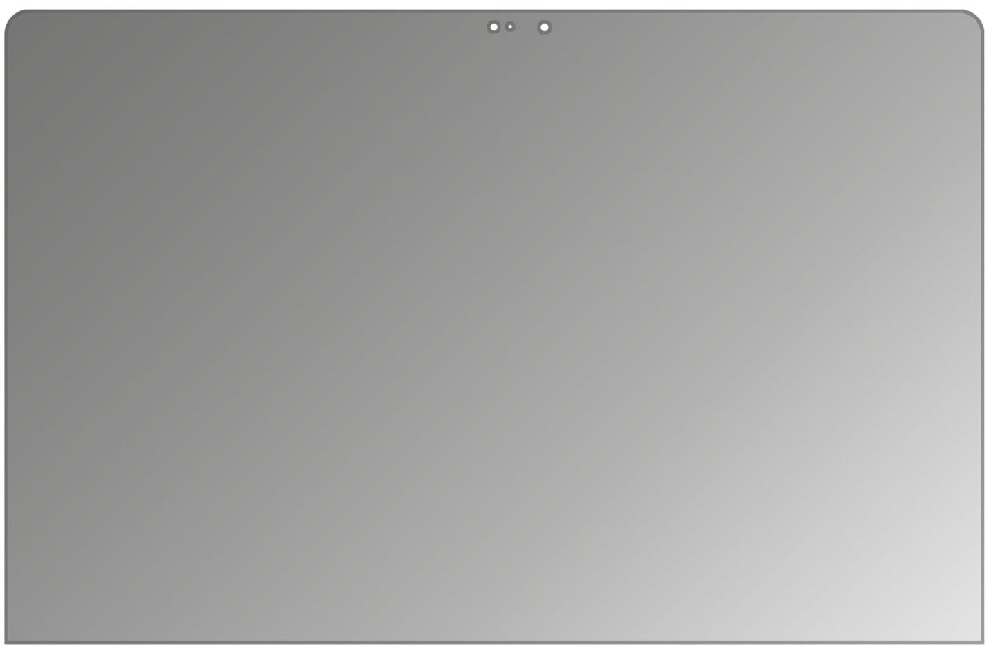 Blickschutzfolie für Apple MacBook Pro 15 Zoll (2019) matt Schutzfolie Privacy