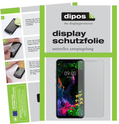 5x Schutzfolie matt für LG G8s ThinQ Display-Schutzfolie