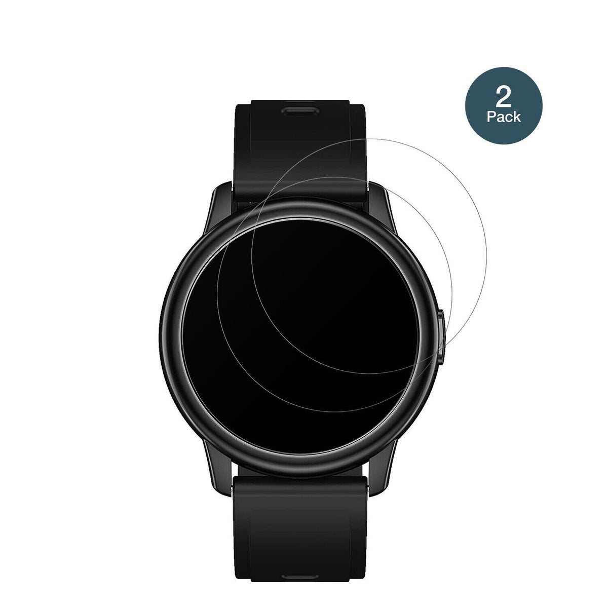 1x 9H Schutzfolie matt für Cillso 1,3 Zoll Smartwatch Panzerfolie