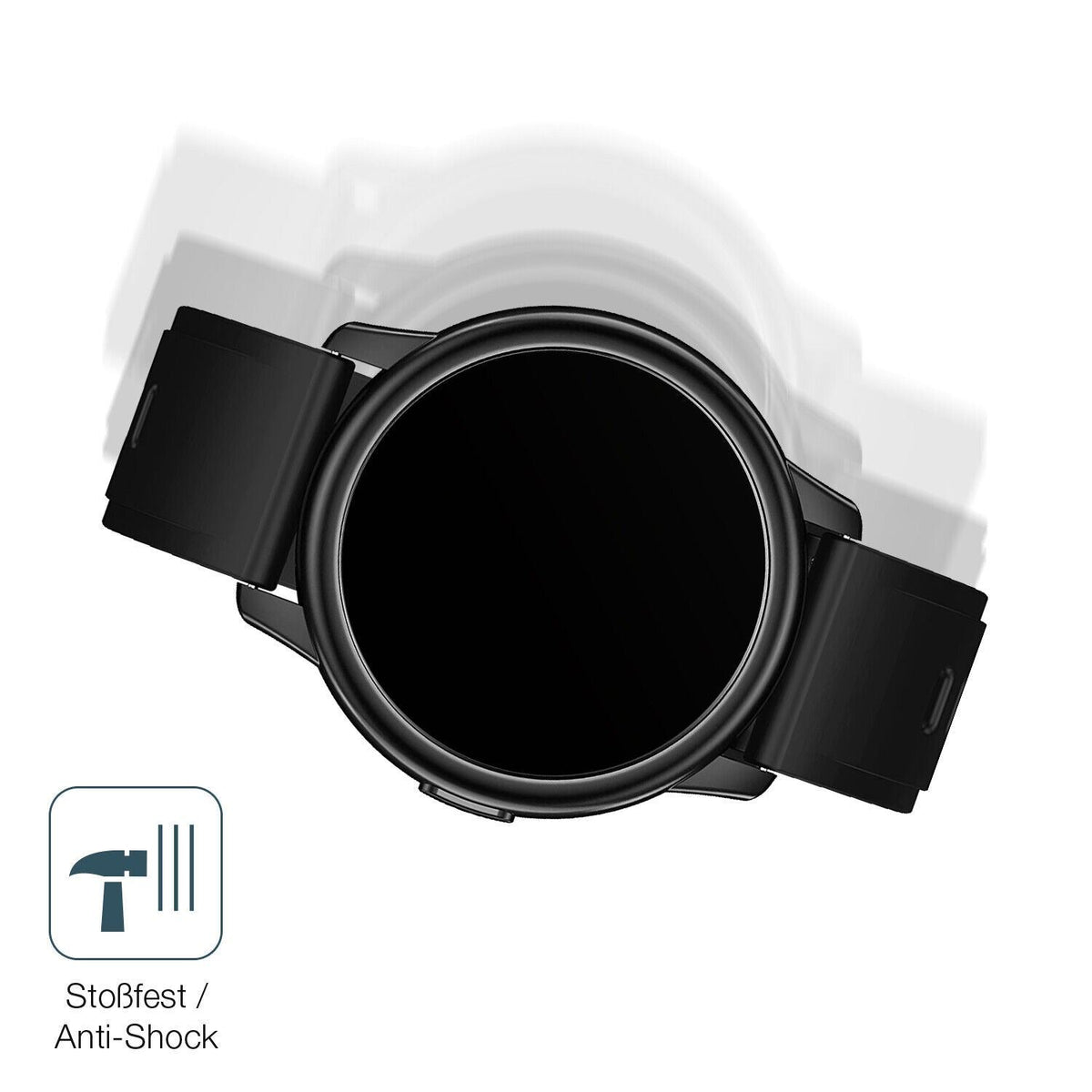 1x 9H Schutzfolie matt für Cillso 1,3 Zoll Smartwatch Panzerfolie