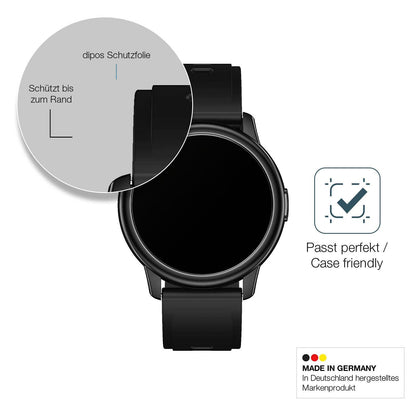 1x 9H Schutzfolie matt für Cillso 1,3 Zoll Smartwatch Panzerfolie