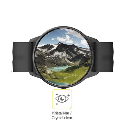 2x 3D Full Cover Schutzfolie für Lytimes 1,3 Zoll Smartwatch