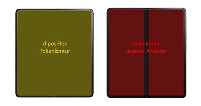 2x 3D Full Cover Schutzfolie für Honor Magic V
