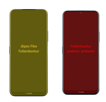 2x 3D Full Cover Schutzfolie für Nokia G50 5G