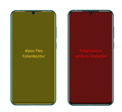 2x 3D Full Cover Schutzfolie für Doogee N20 Pro