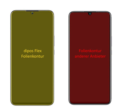 2x 3D Full Cover Schutzfolie für Huawei Nova 8 SE 5G