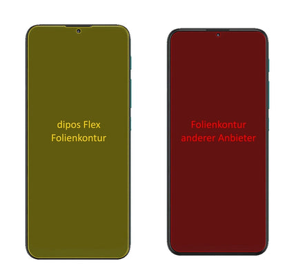 2x 3D Full Cover Schutzfolie für Motorola Moto G9 Play