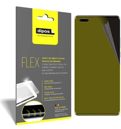 2x 3D Full Cover Schutzfolie für Huawei Mate 40 Pro Plus