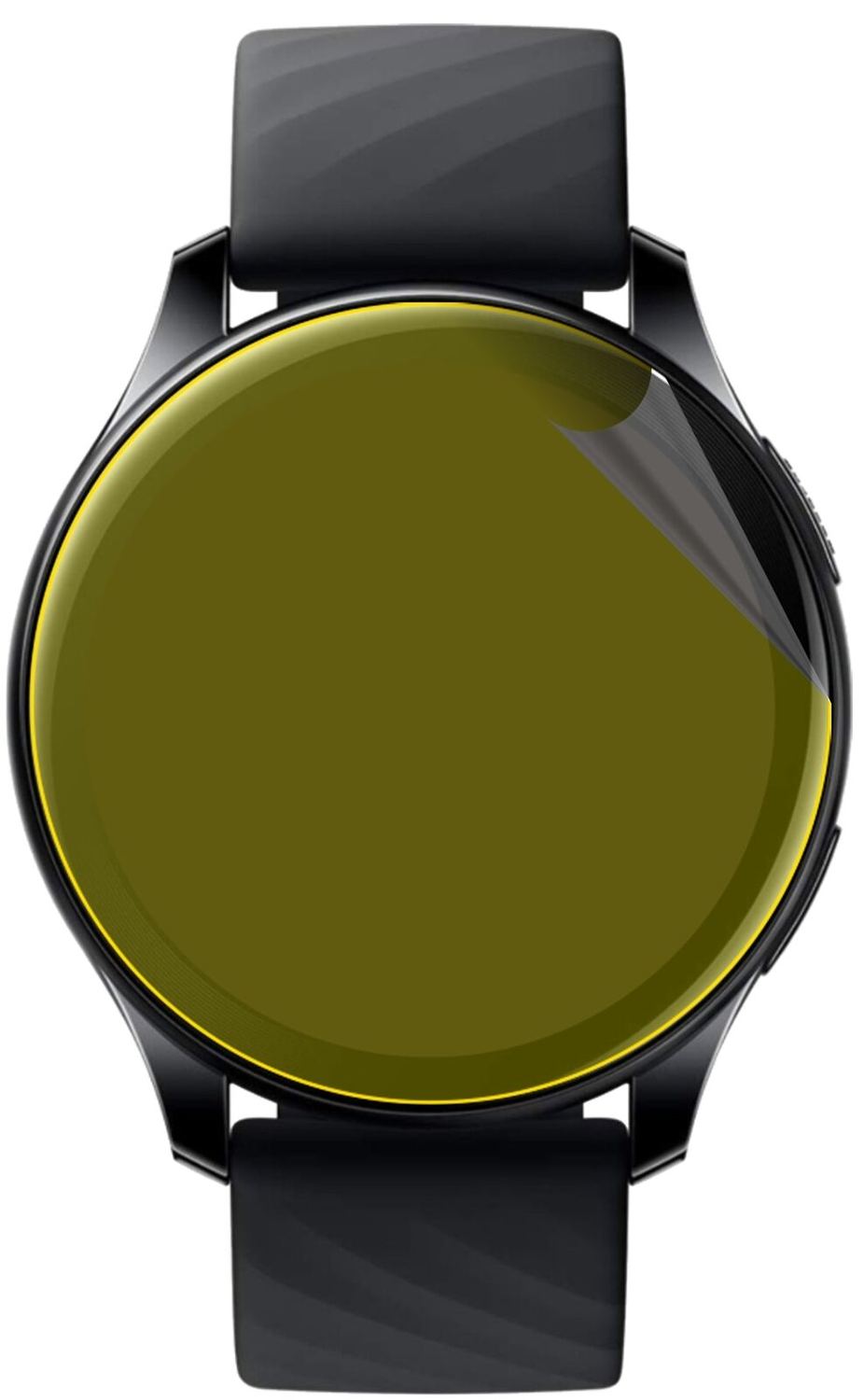 2x 3D Full Cover Schutzfolie für OnePlus Watch (46mm)