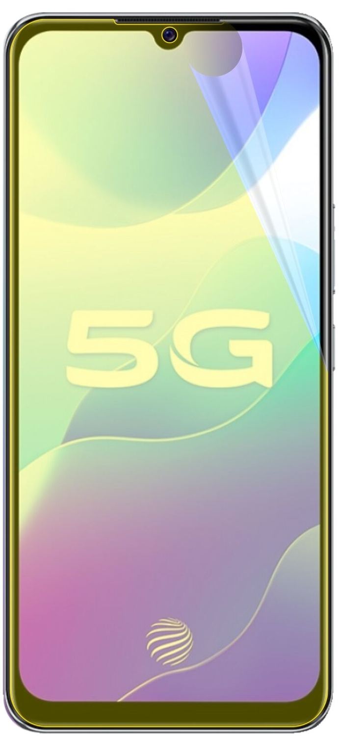 2x 3D Full Cover Schutzfolie für Vivo Y73s 5G
