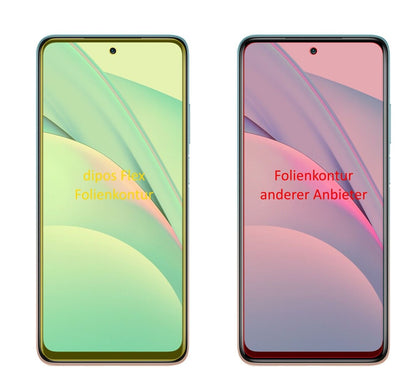 2x 3D Full Cover Schutzfolie für Xiaomi Mi 10T Lite