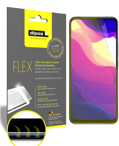 2x 3D Full Cover Schutzfolie für Xiaomi Mi 10 Lite 5G