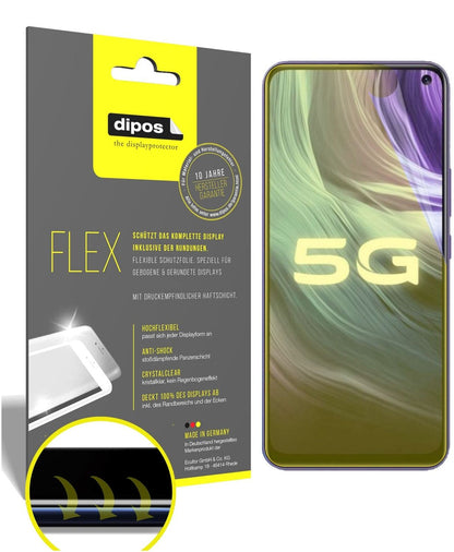 2x 3D Full Cover Schutzfolie für Vivo Z6