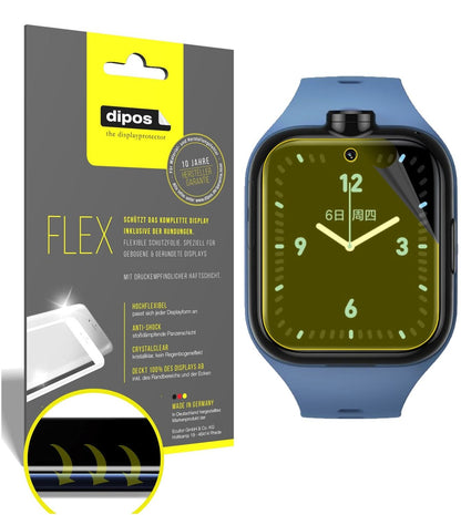 2x 3D Full Cover Schutzfolie für Xiaomi Mi Kids Watch 4 Pro