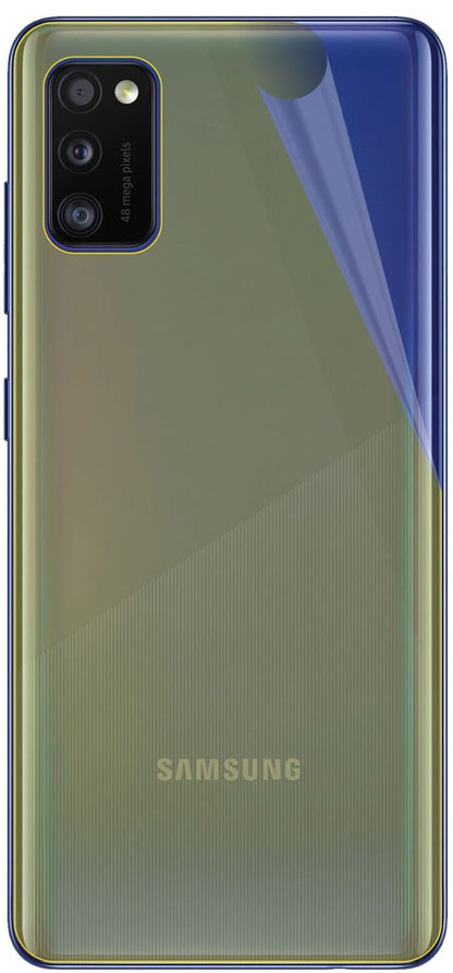 2x 3D Full Cover Schutzfolie für Samsung Galaxy A41 Rückseite