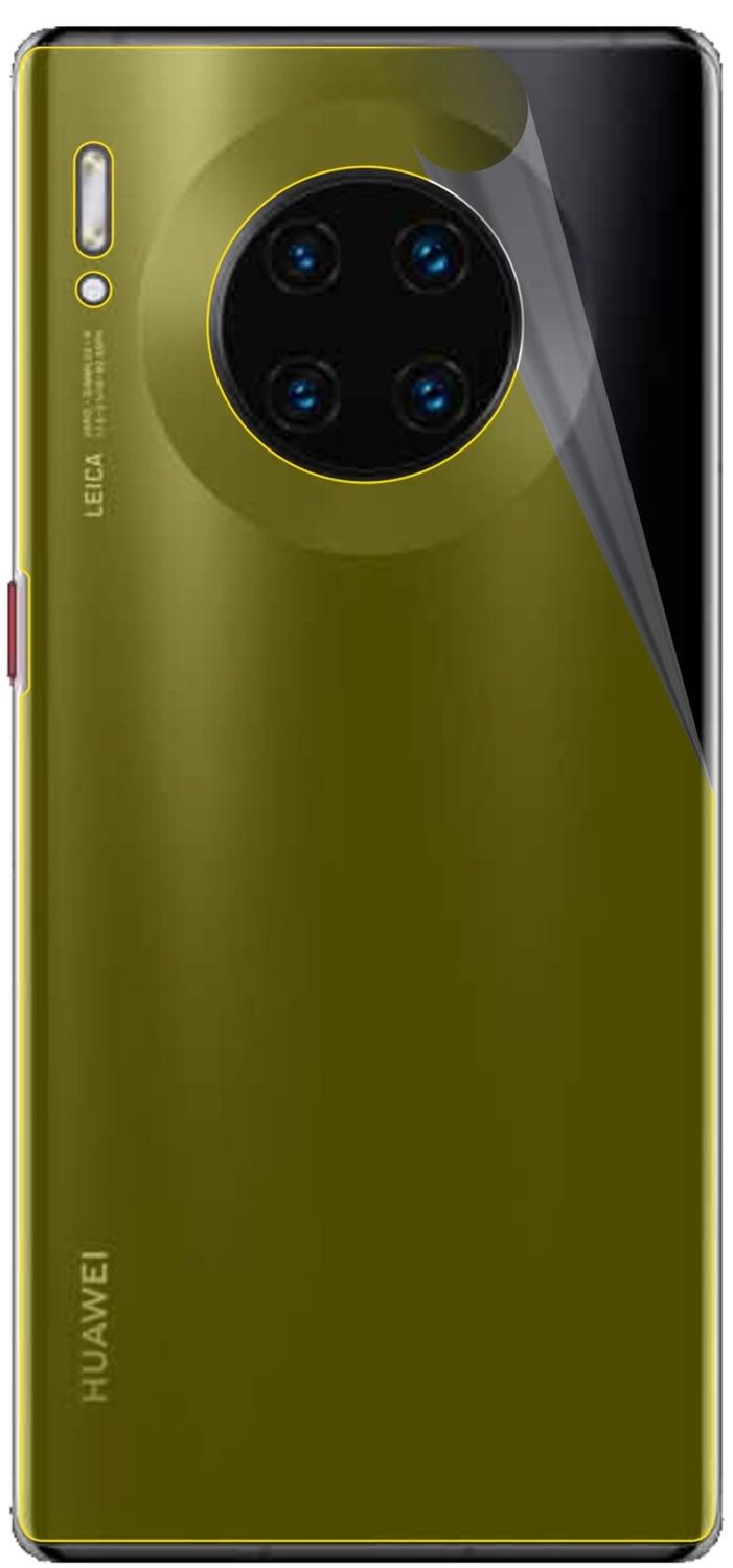 2x 3D Full Cover Schutzfolie für Huawei Mate 30 Pro Rückseite