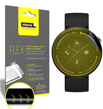 2x 3D Full Cover Schutzfolie für Amazfit Verge 2