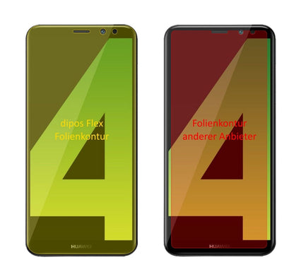 3x 3D Full Cover Schutzfolie für Huawei Mate 10 Lite