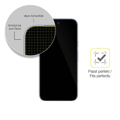 2x 3D Full Cover Schutzfolie für Google Pixel 8a