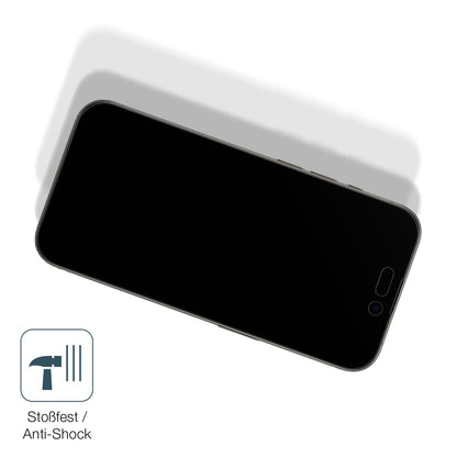 1x 9H Schutzfolie matt für Apple iPhone 15 Pro Max Panzerfolie