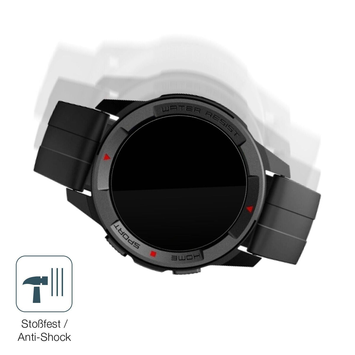 1x 9H Schutzfolie für Mibro Watch X1 Panzerfolie