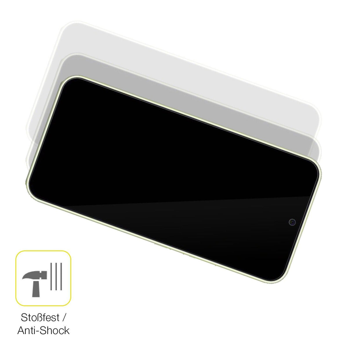1x 3D Full Cover Schutzfolie für Samsung Galaxy A54