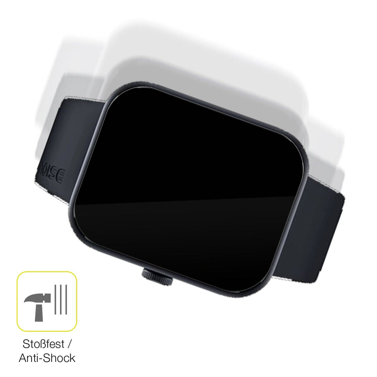 1x 3D Full Cover Schutzfolie für Noise ColorFit Pulse Go Buzz