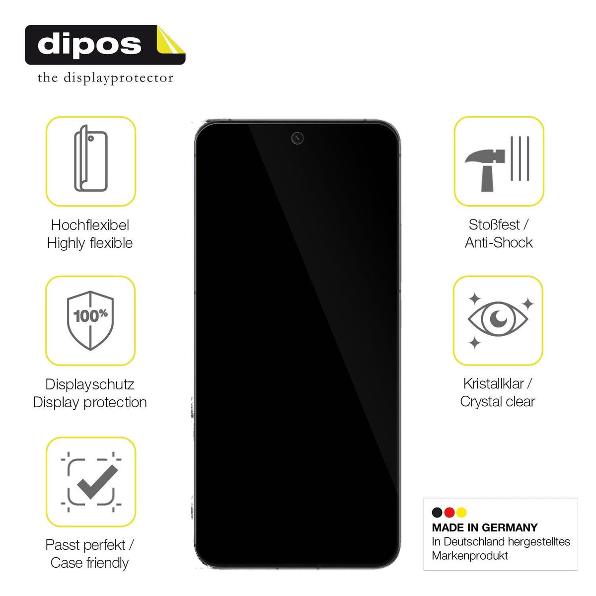 1x 3D Full Cover Schutzfolie für Meizu 20