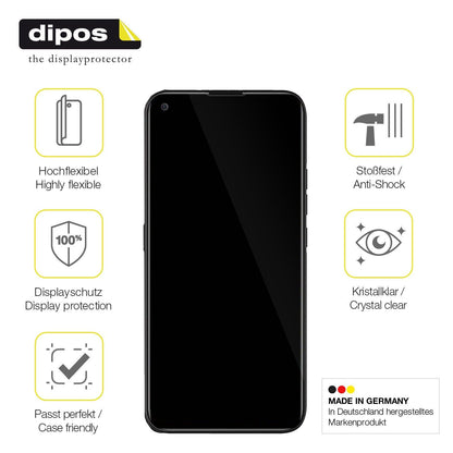 1x 3D Full Cover Schutzfolie für BLU G51S
