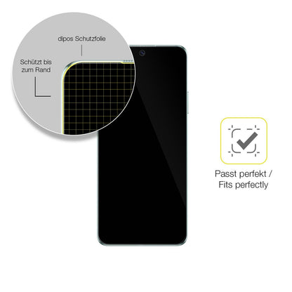 1x 3D Full Cover Schutzfolie für China mobile NZONE 50 Pro