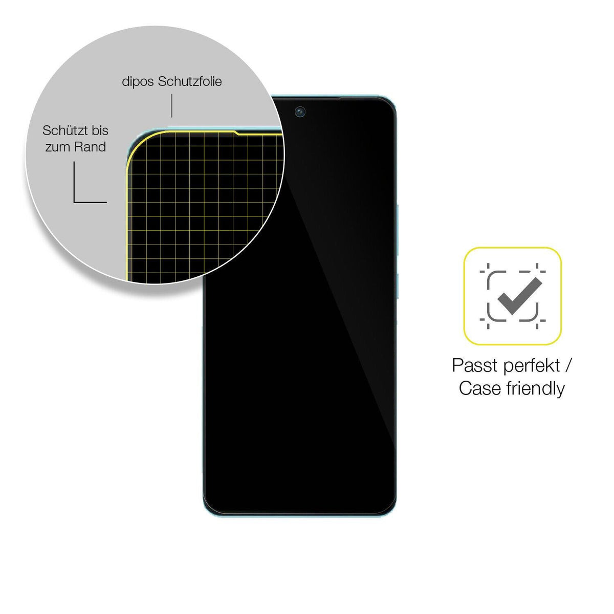 1x 3D Full Cover Schutzfolie für Vivo Neo7 SE