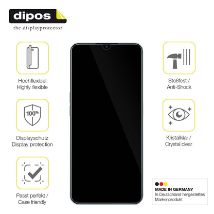 1x 3D Full Cover Schutzfolie für OPPO A78