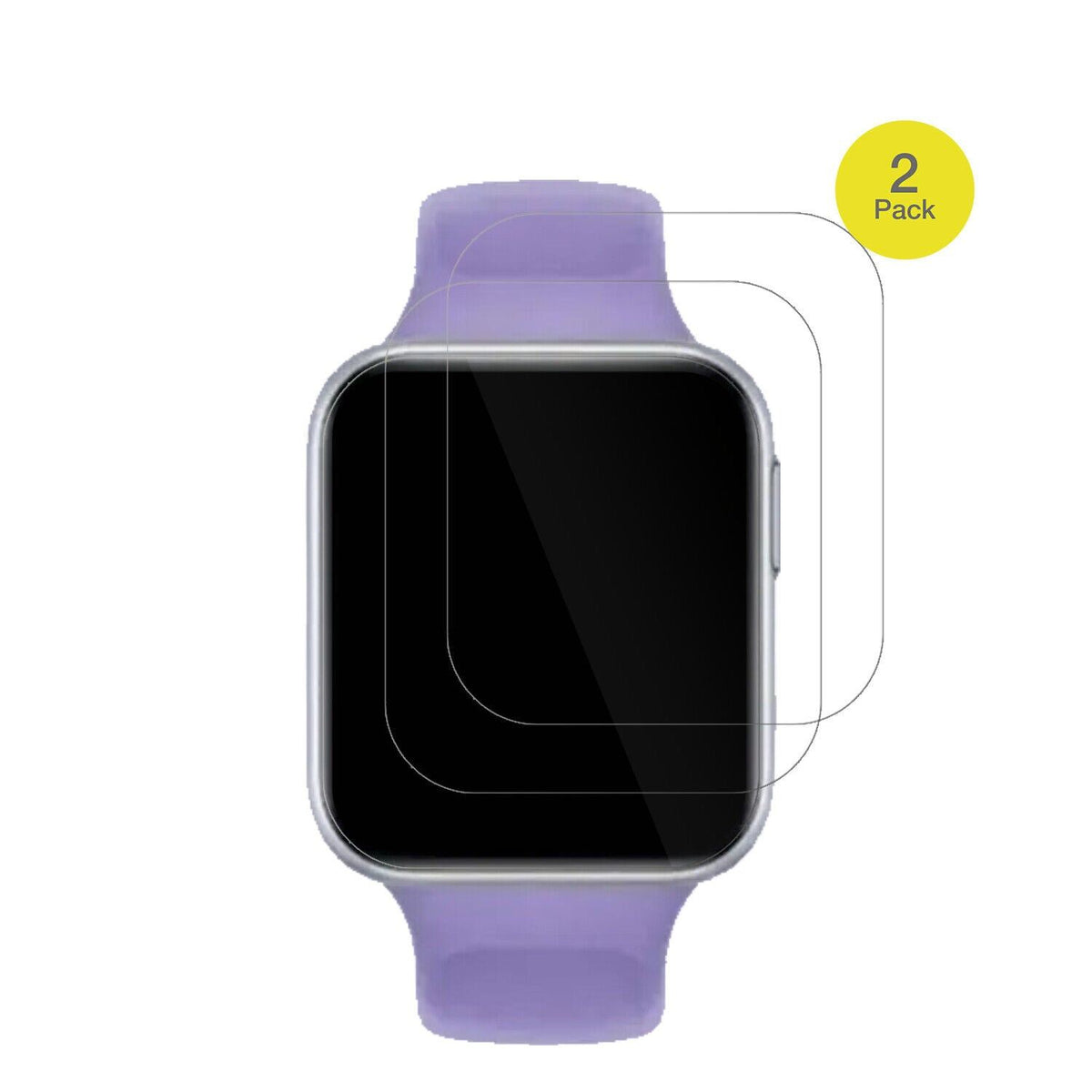 1x 3D Full Cover Schutzfolie für Oppo Watch SE