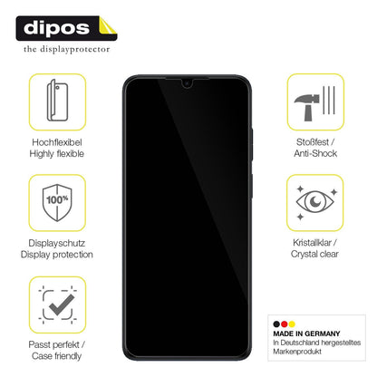 1x 3D Full Cover Schutzfolie für Motorola Moto E22