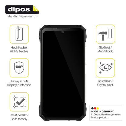 1x 3D Full Cover Schutzfolie für Doogee S89 Pro
