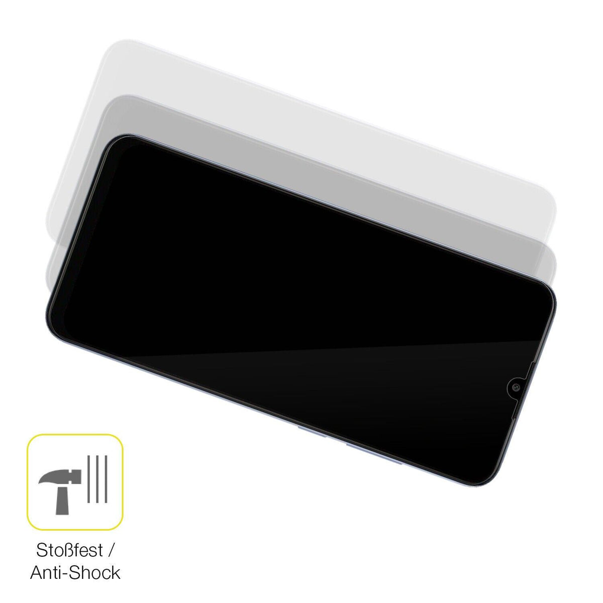 1x 3D Full Cover Schutzfolie für Samsung Galaxy A04e