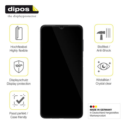 1x 3D Full Cover Schutzfolie für Samsung Galaxy M04